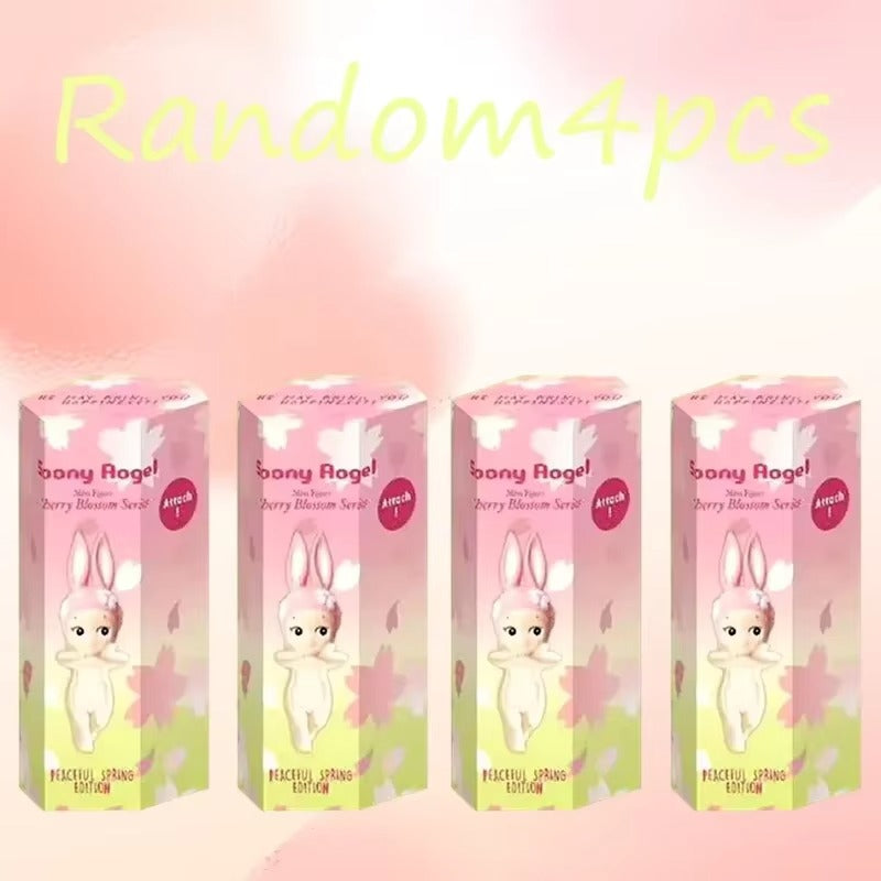 Angel Doll Cherry Blossom Series Night Version Blind Box Collect Hippers Action Figure Phone Ornaments Mystery Box Surprise Gift