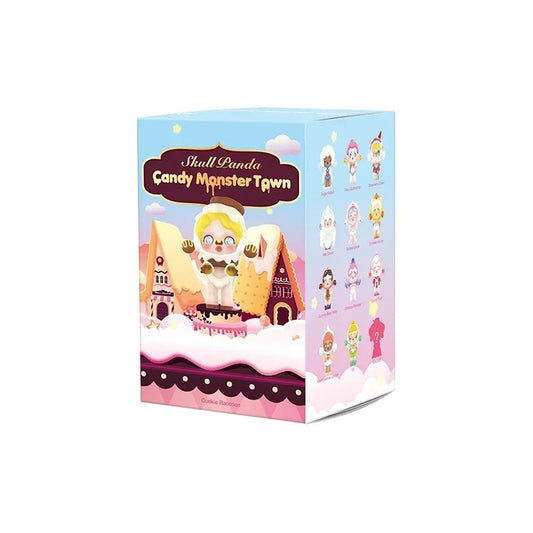 Skullpanda Candy Monster Town Trendy Blind Box Toys Mystery Box Mistery Action Figure Surprise Cute Model Birthday Gift