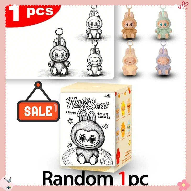 For 17cm Doll The First Second And Third Blind Box Big Into Energy Series have a seat Series Vinyl Plush Blind Box