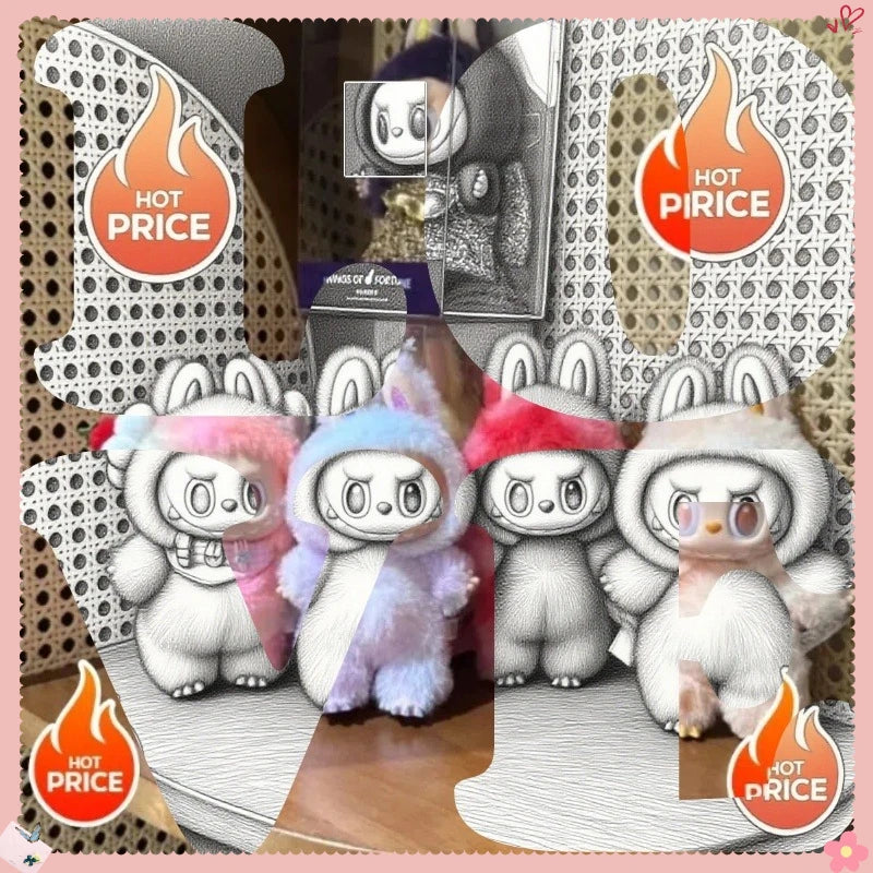For 17cm Doll The First Second And Third Blind Box Big Into Energy Series have a seat Series Vinyl Plush Blind Box