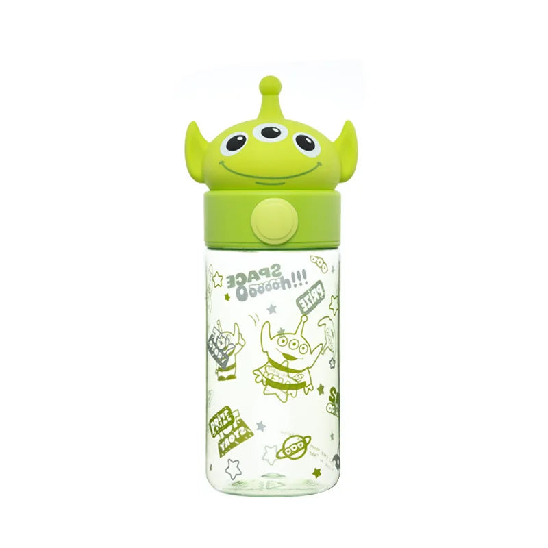 Trendy Desgin Children Cup Summer Cartoon Cute Girl's Plastic Water Kettle Large Capacity Kids Portable Straight Drink Cup