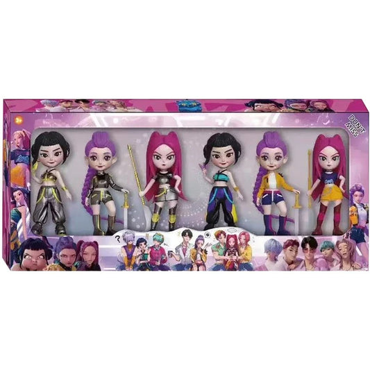2026NEW anime polyvinyl chloride character collection desktop trinkets Childrens New Year gift
