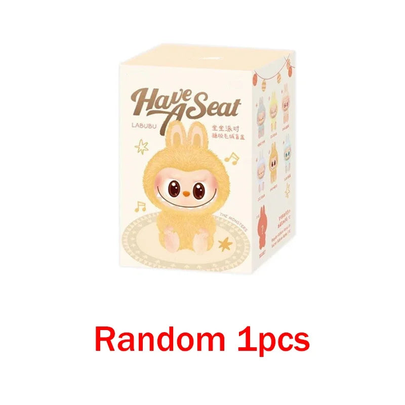 New Lafufu Blind Boxes from Sonny Angel Party Ocean Collection, Car Decorations, Fashion Dolls, Birthday Gift Toys, 2 Generations