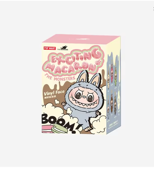 Lafufu THE MONSTERS - Exciting Macaron Vinyl Face Surprise Mystery Box Blind Box Toys Kawaii Anime Action Figure Caixa