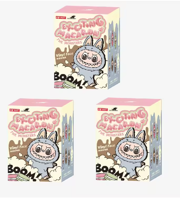 Lafufu THE MONSTERS - Exciting Macaron Vinyl Face Surprise Mystery Box Blind Box Toys Kawaii Anime Action Figure Caixa