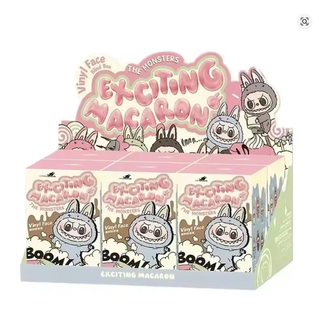 Lafufu THE MONSTERS - Exciting Macaron Vinyl Face Surprise Mystery Box Blind Box Toys Kawaii Anime Action Figure Caixa
