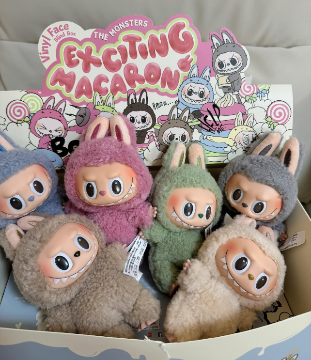 Lafufu THE MONSTERS - Exciting Macaron Vinyl Face Surprise Mystery Box Blind Box Toys Kawaii Anime Action Figure Caixa